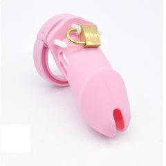 Silicone Chastity Lock for Men - Adult Pleasure Device