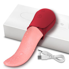Wireless Remote Control Vibration Tongue Licking Device