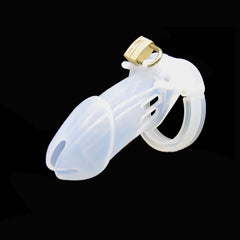 Silicone Chastity Lock for Men - Adult Pleasure Device